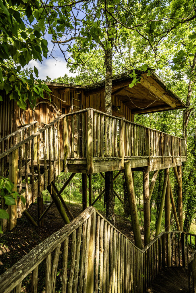 Cabane perchée en Dordogne - Domaine Périgord Vacances