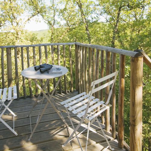 camping perigord vacances cabane perchee dans les arbres perigord noir Esteleta 5