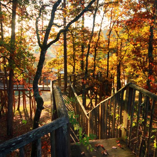 camping perigord vacances cabane perchee dans les arbres perigord noir Lou Castalhan 5